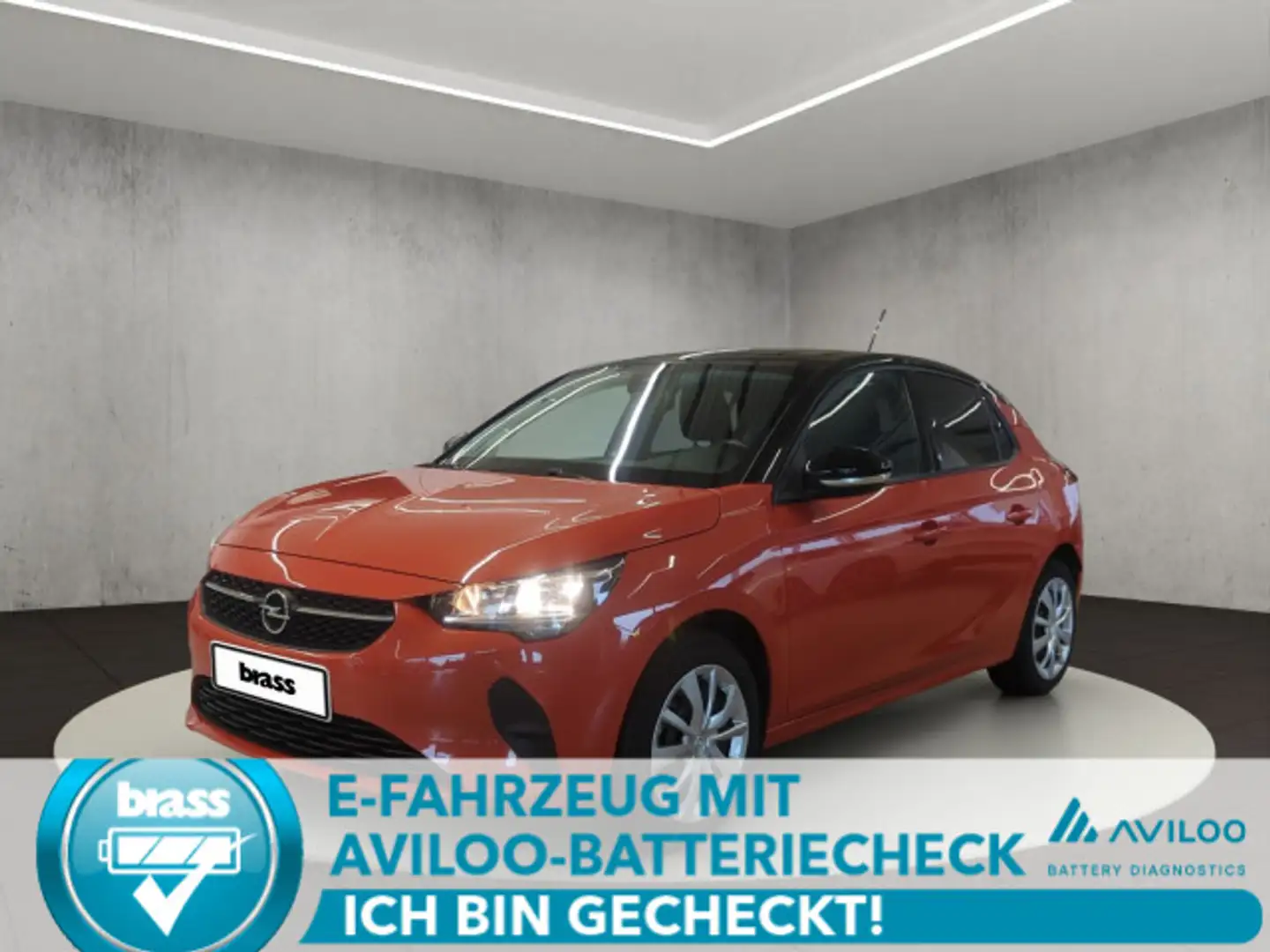 Opel Corsa-e Edition 100 kW Automatik-Elektroantrieb Oranje - 1