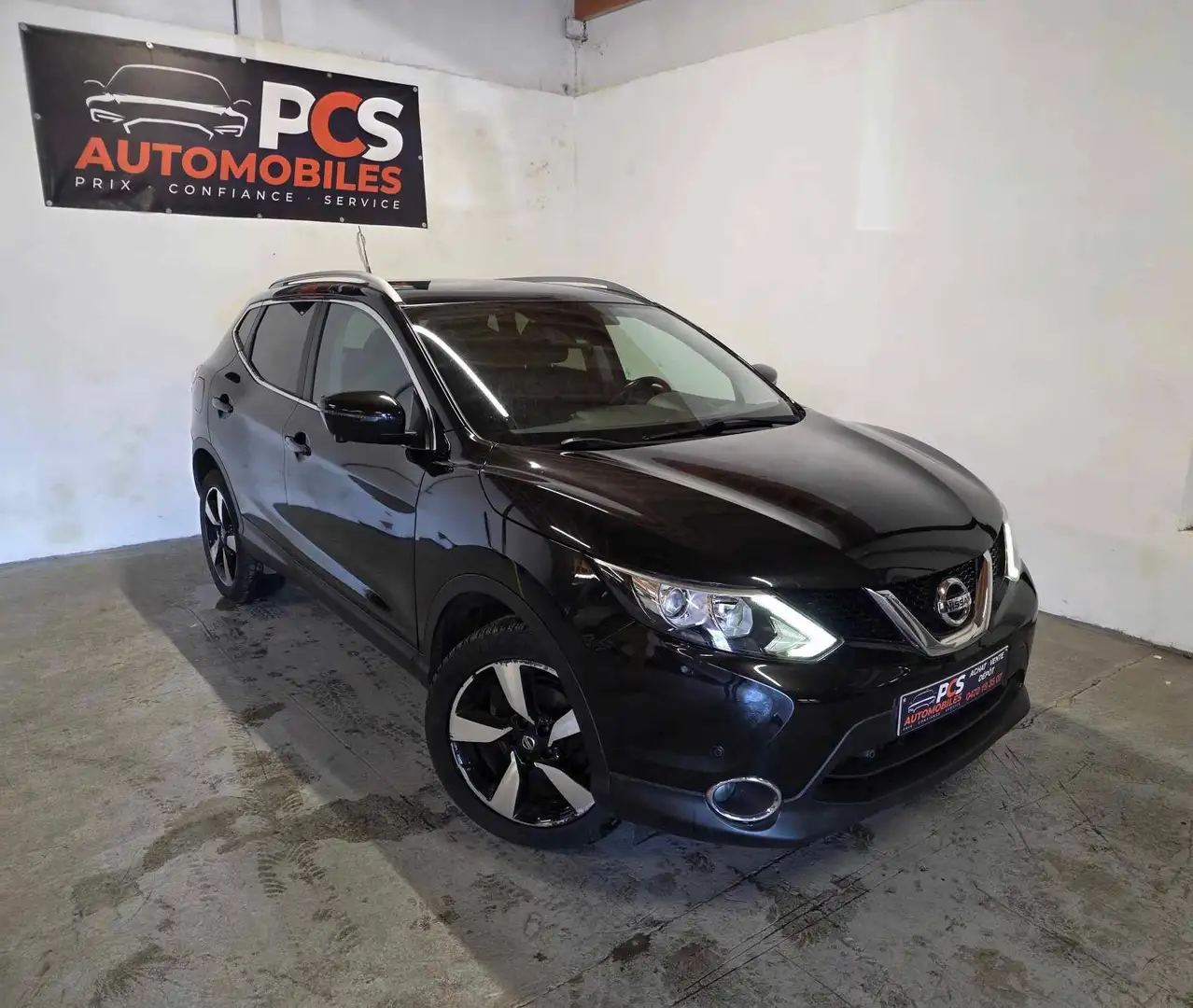 Nissan Qashqai 1.6 DIG-T 2WD N-Connecta*TOIT PANO*CAMERA 360*... Noir - 2