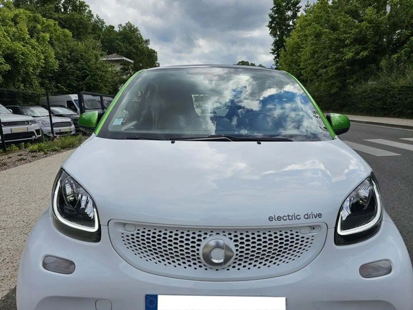 smart forTwo Coupé III (2) ELECTRIQUE 60 PRIME full opts tva Blanc - 2