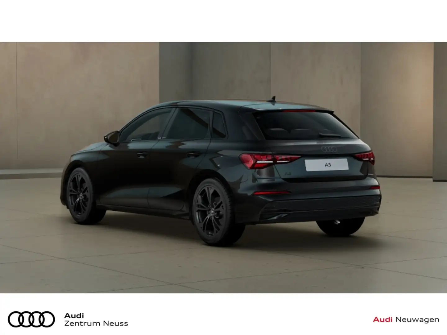 Audi A3 SPORTBACK ADVANCED TFSI 110 kW STRONIC VERFÜG. AB Schwarz - 2