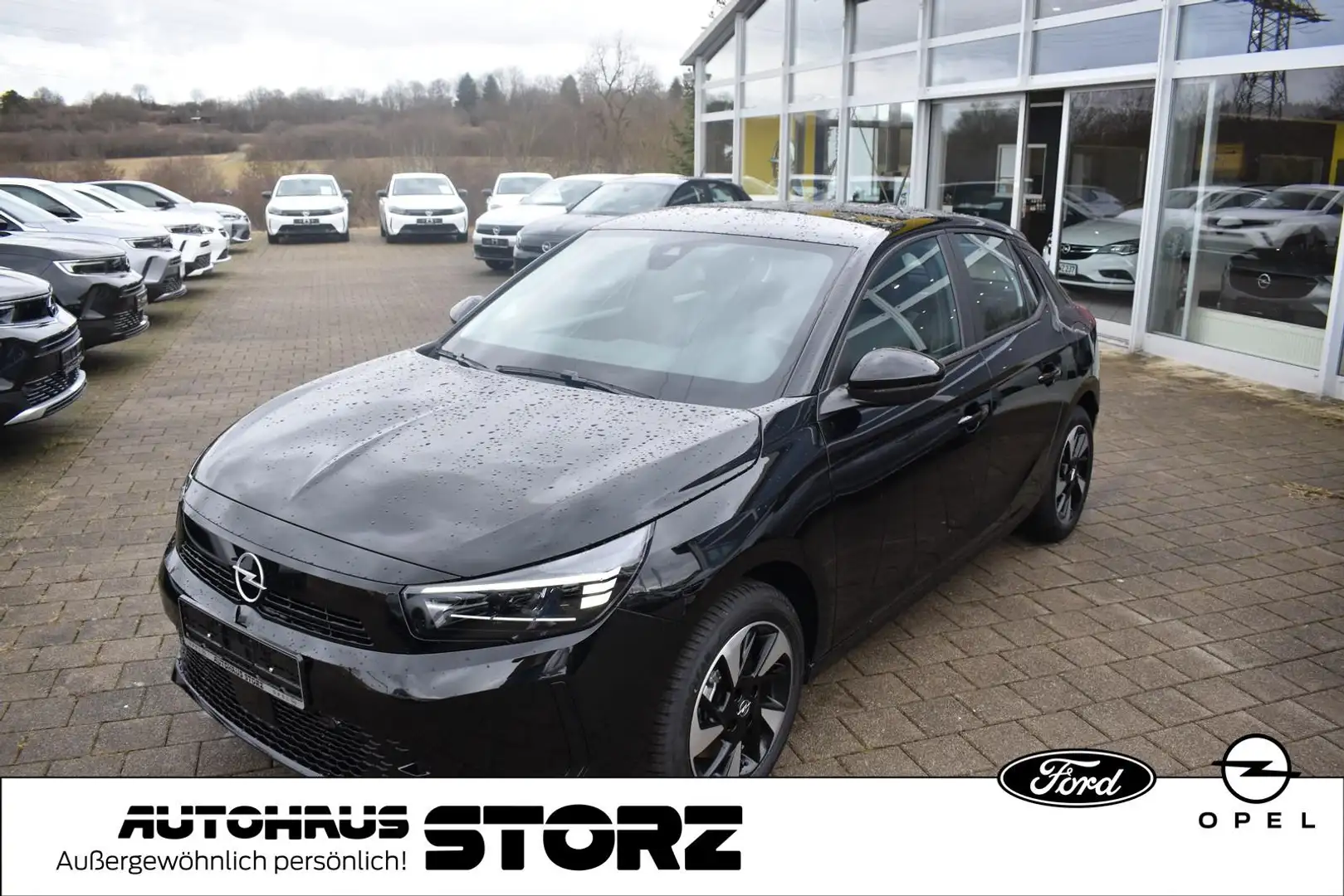 Opel Corsa-e |ALLWETTER|WINTER-PAKET|PDC|LED|FERNLICHT-ASSIS|KO Schwarz - 1