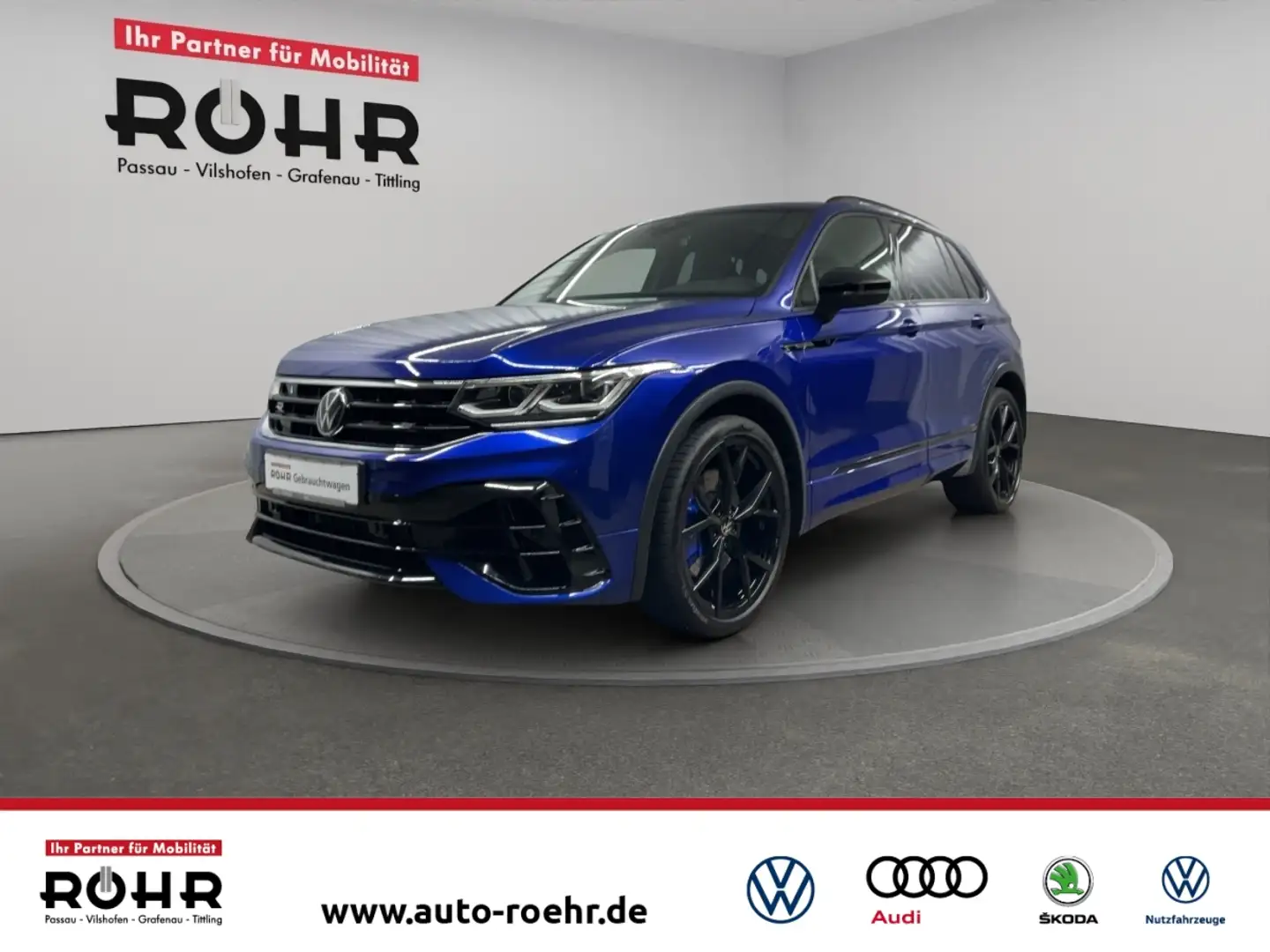 Volkswagen Tiguan R (AHK.PANO.Navi) 2.0 TSI 4M DSG Bleu - 1