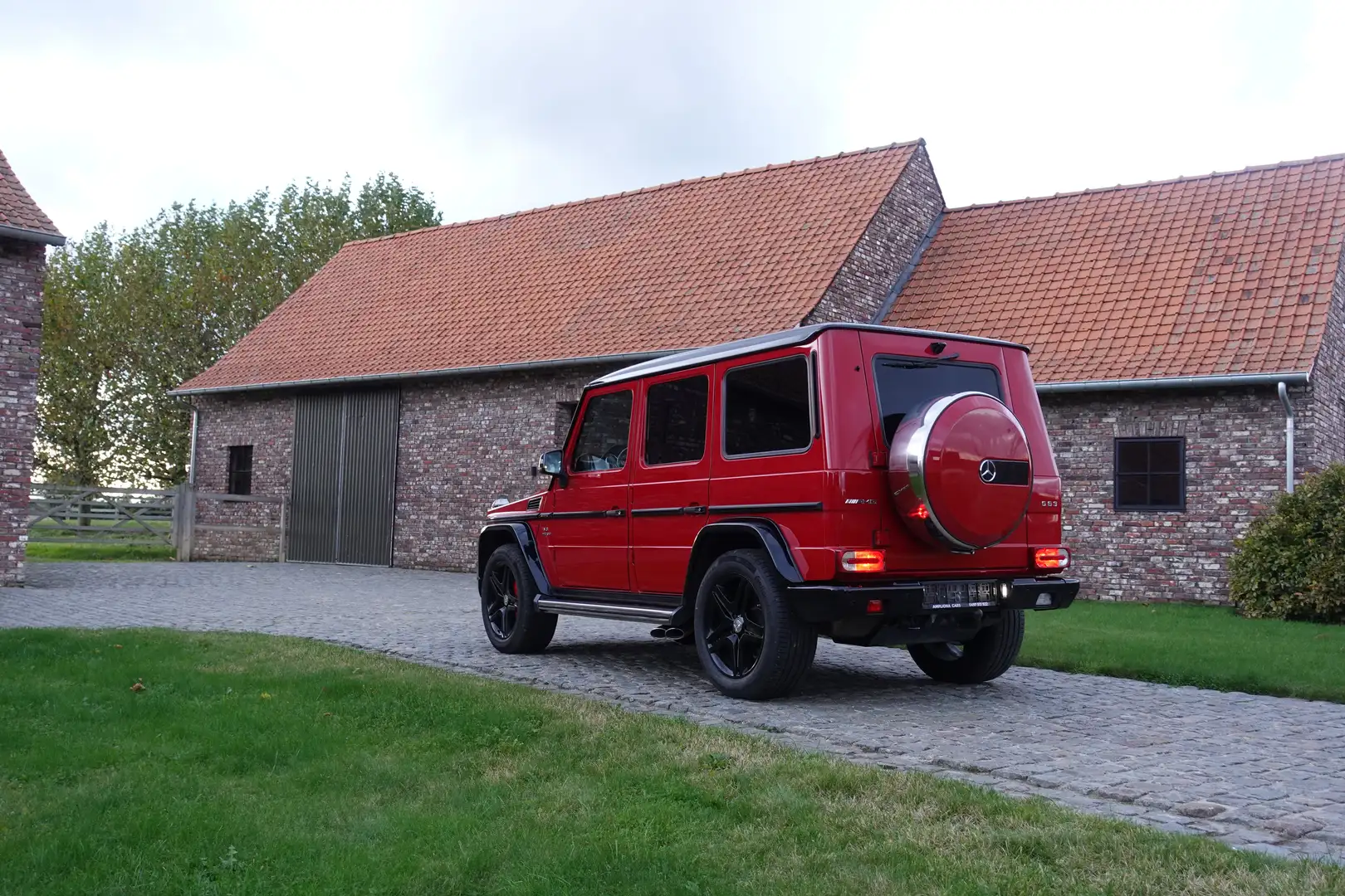 Mercedes-Benz G 63 AMG 463 Edition Carbon HK  Lichte vracht  *Uniek* Rood - 2