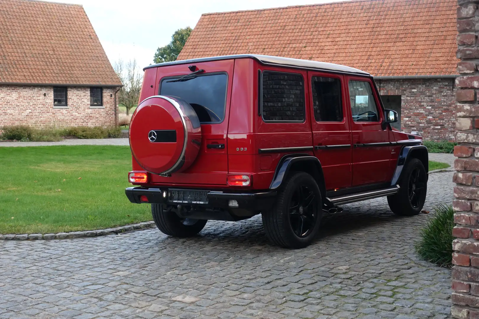Mercedes-Benz G 63 AMG 463 Edition Carbon HK  Lichte vracht  *Uniek* Rojo - 2