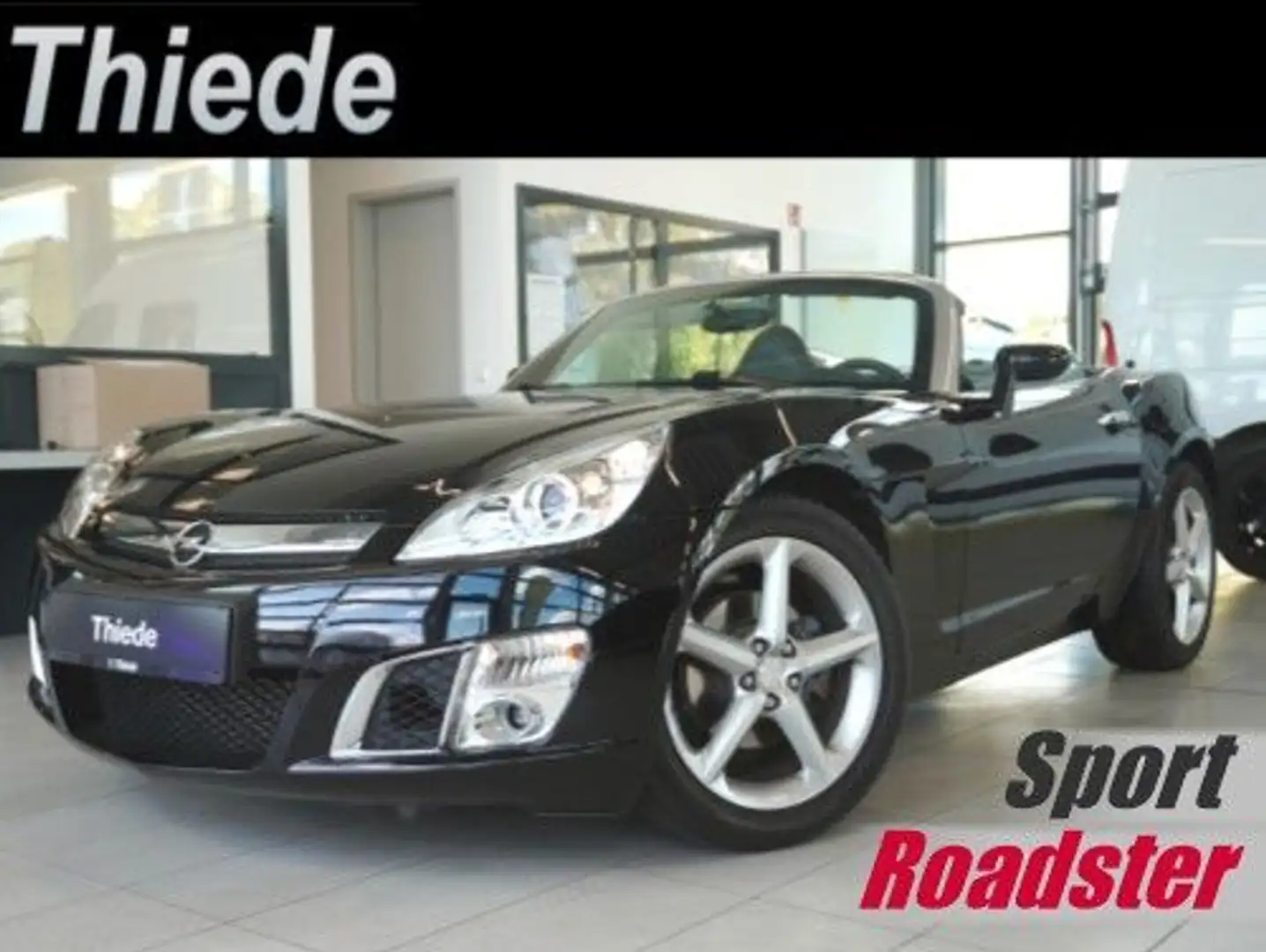Opel GT 2.0T ROADSTER SPORT LEDER/TEMP./KLIMA/1.Hand Schwarz - 1