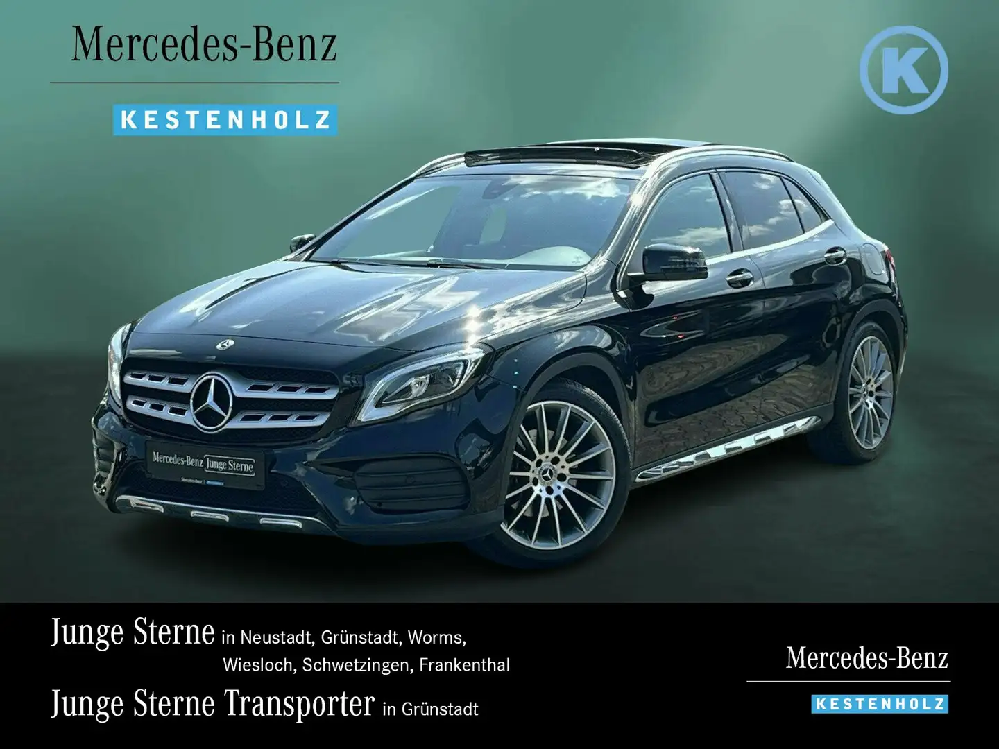 Mercedes-Benz GLA 250 GLA 250 4M AMG+PANO+KAMERA+LED+SHZ+EASYPACK+PDC Noir - 1