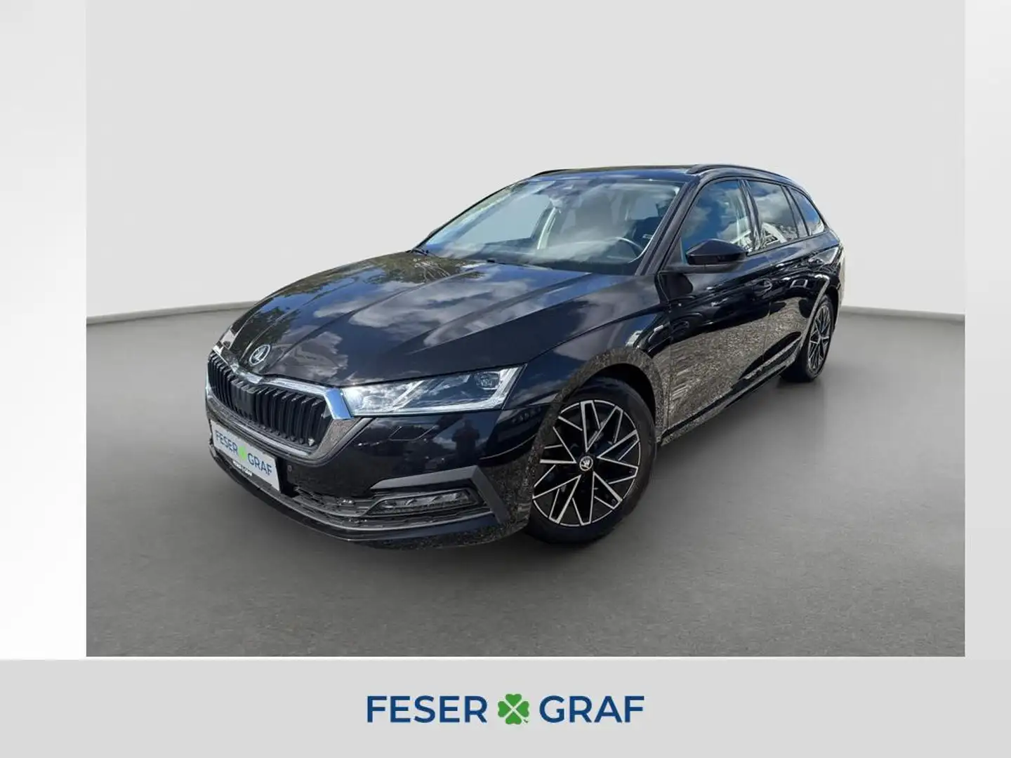 Skoda Octavia Combi Clever 1.5 e-TEC DSG AHK Kamera Schwarz - 1
