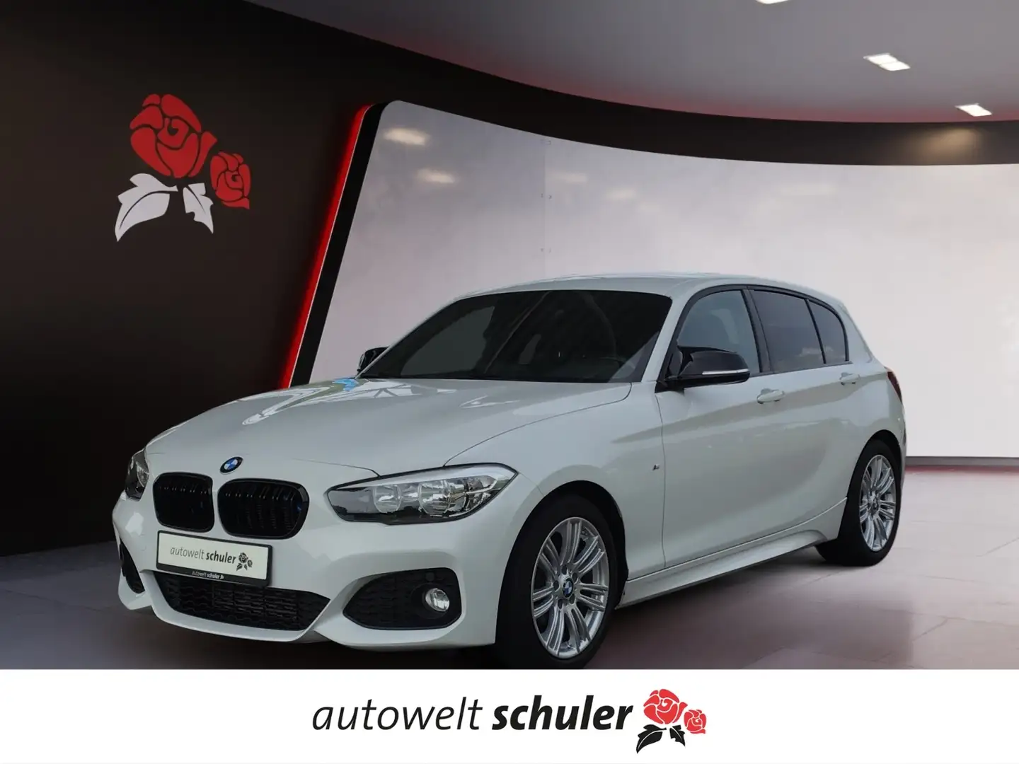 BMW 118 i 5-türig Klimaautomatik M Technik Blanc - 1