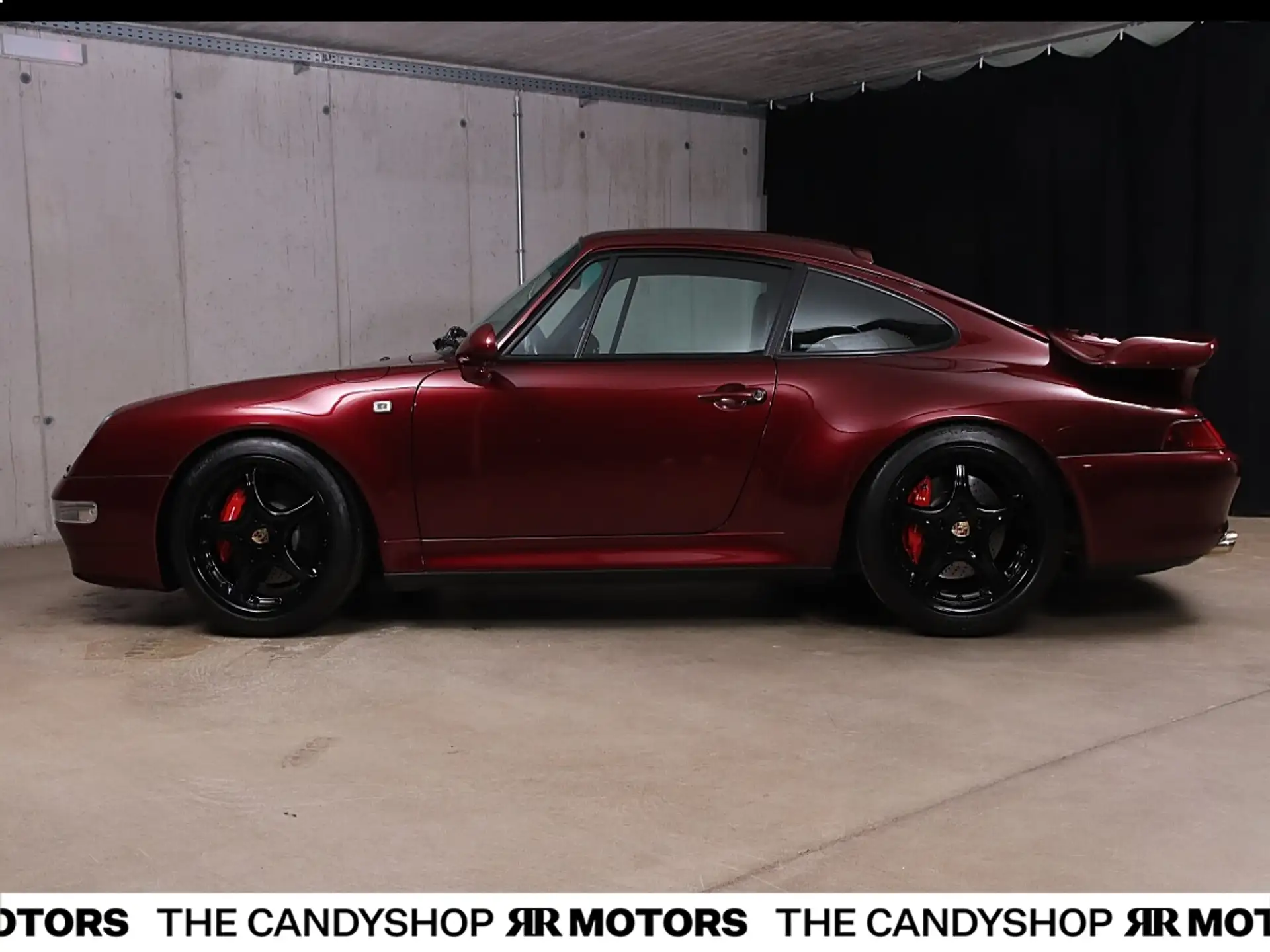 포르쉐 911 Turbo Coupe 1997 버건디 사진 5