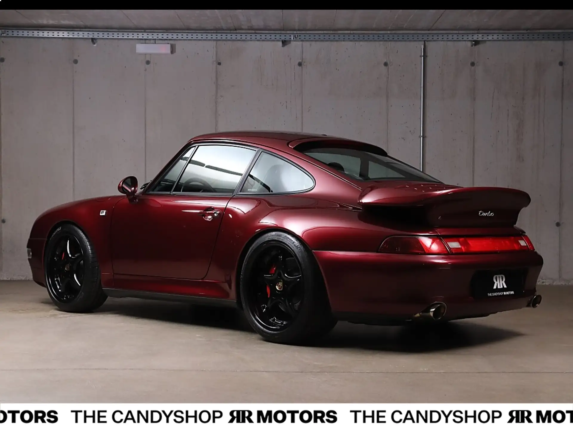 포르쉐 911 Turbo Coupe 1997 버건디 사진 2