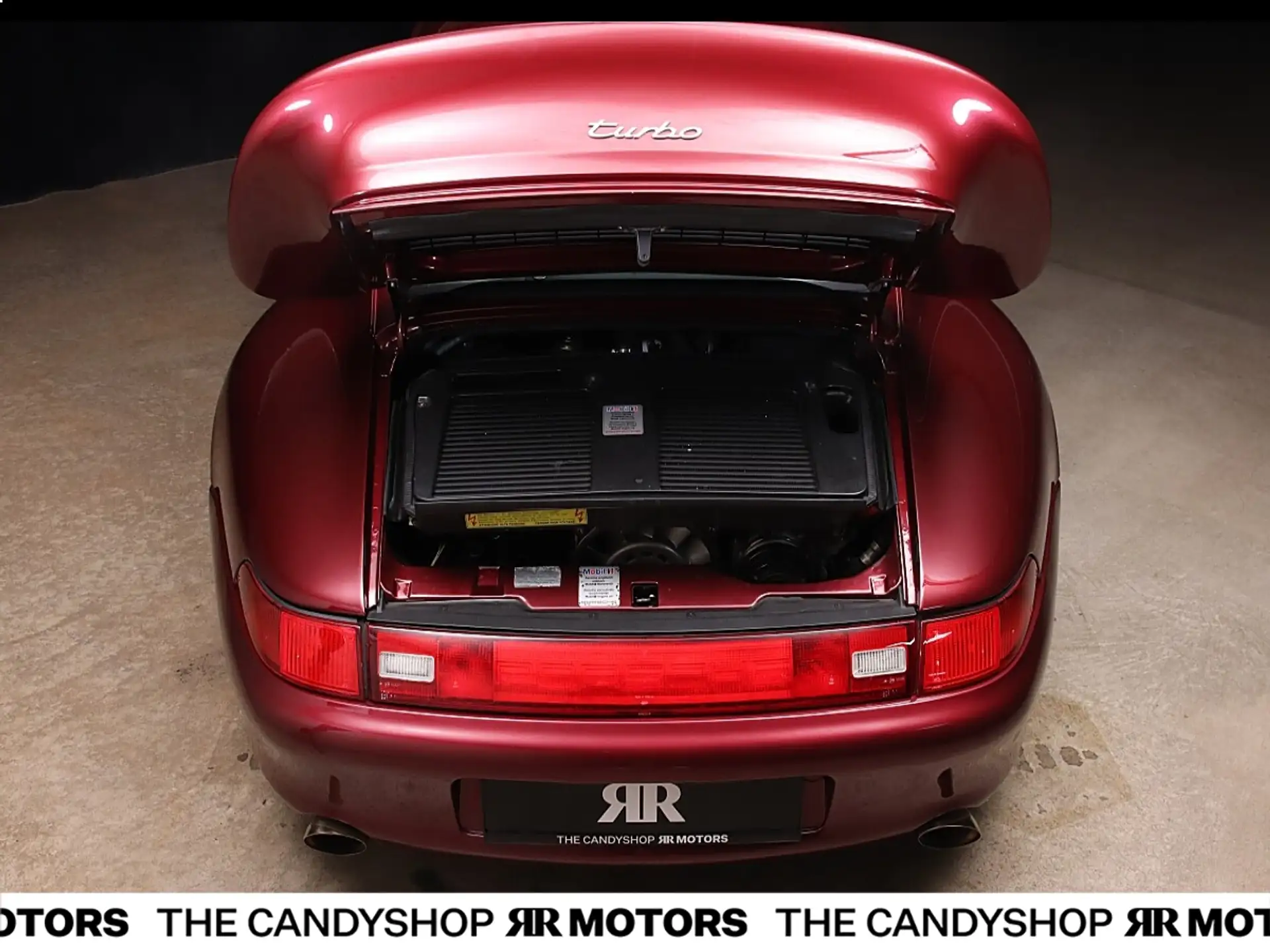 포르쉐 911 Turbo Coupe 1997 버건디 사진 7