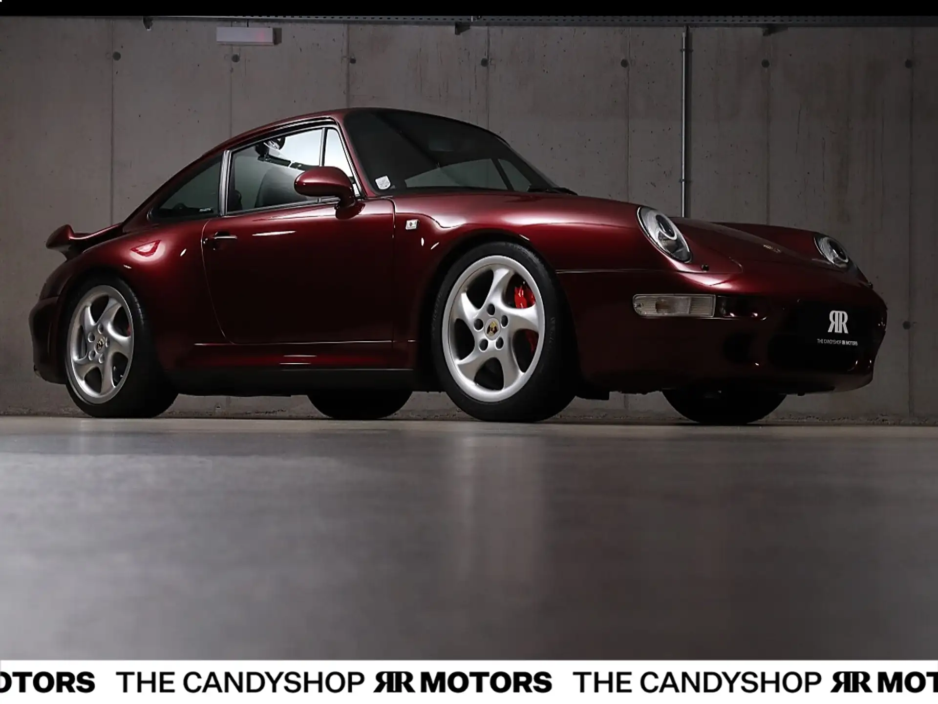 포르쉐 911 Turbo Coupe 1997 버건디 사진 3
