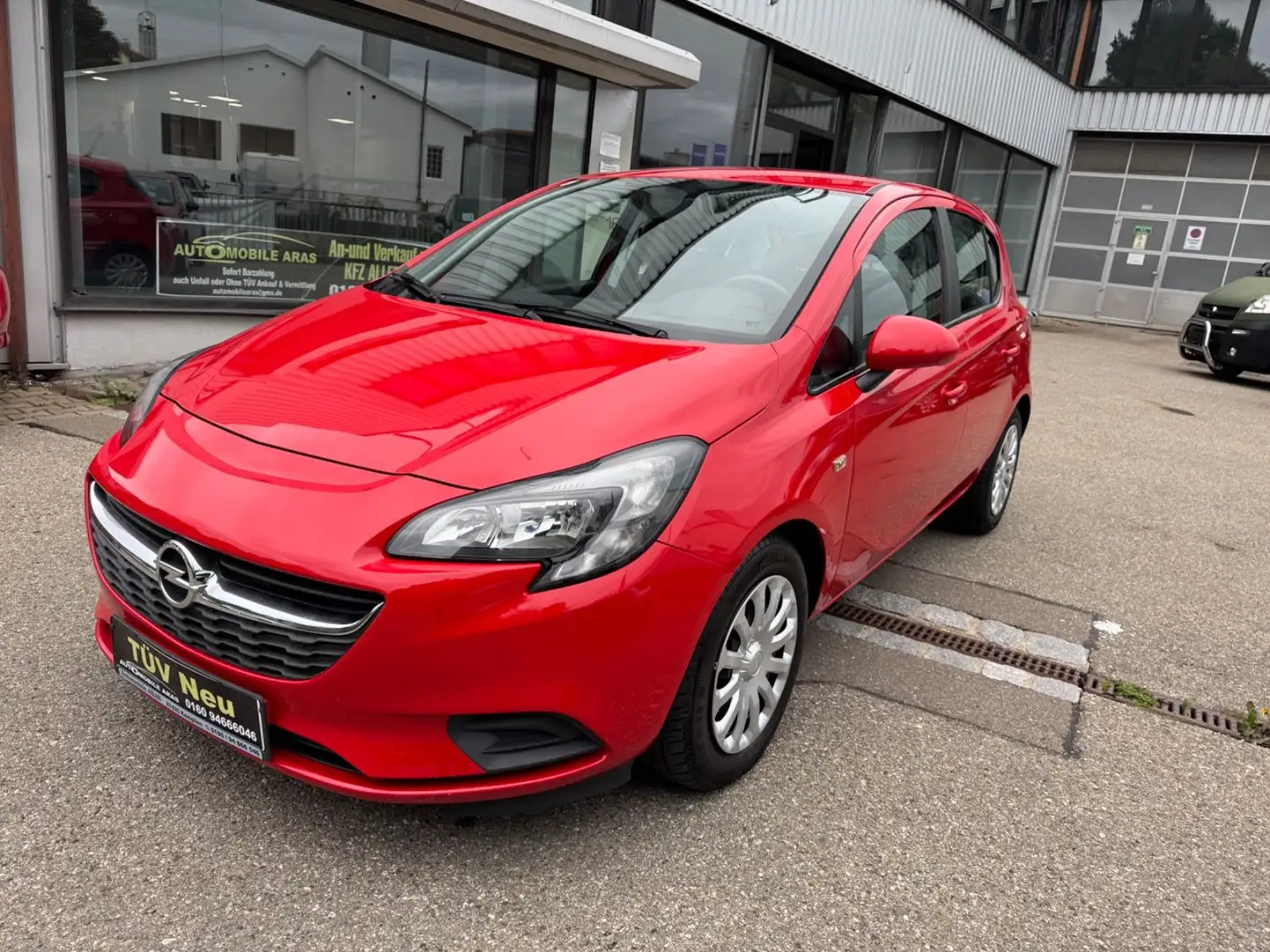 Opel Corsa 1,3CDTI  E  ecoFlex Tüvneu 2hand Euro6 Rot - 1