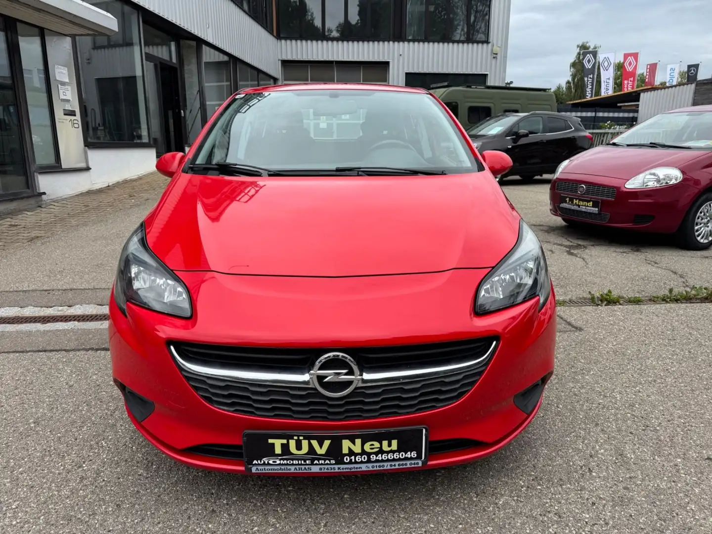 Opel Corsa 1,3CDTI  E  ecoFlex Tüvneu 2hand Euro6 Rot - 2