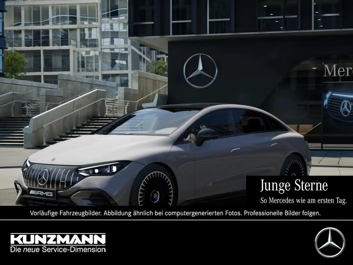 Mercedes-Benz EQE 53 AMG 4M+ Night Panorama Distronic Sitzklima Grau - 1