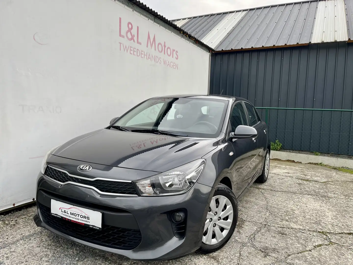 Kia Rio 1.2i Easy*Airco/Climatisation*Euro6b 1Owner Gris - 1