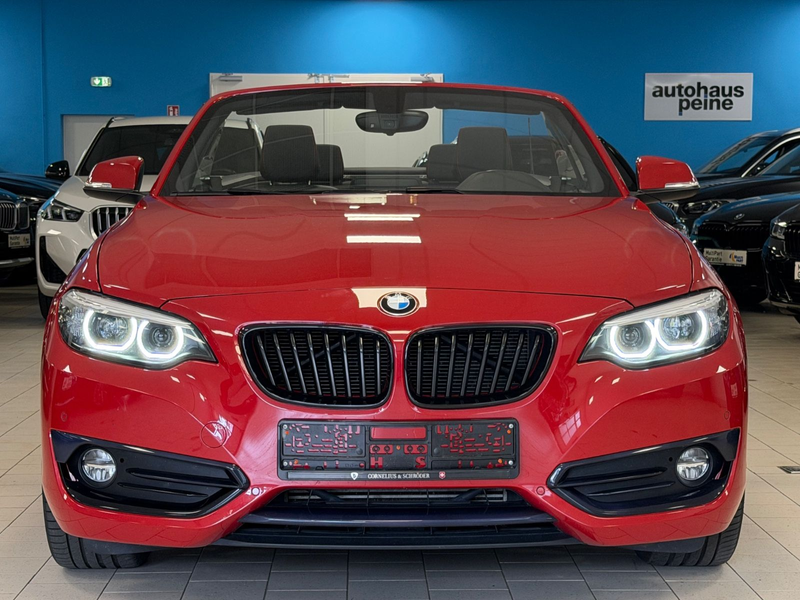 BMW 218 d Cabrio Sport Line/Navi/KeyLes/FernLAss/AHK — photo 5