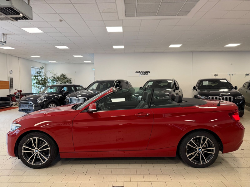 BMW 218 d Cabrio Sport Line/Navi/KeyLes/FernLAss/AHK — photo 7