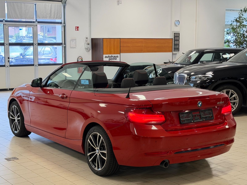 BMW 218 d Cabrio Sport Line/Navi/KeyLes/FernLAss/AHK — photo 8
