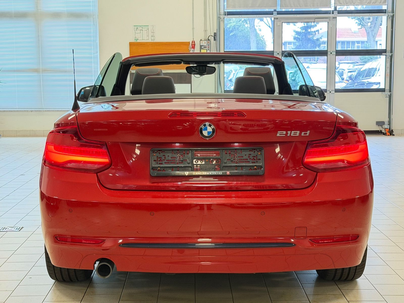 BMW 218 d Cabrio Sport Line/Navi/KeyLes/FernLAss/AHK — photo 9