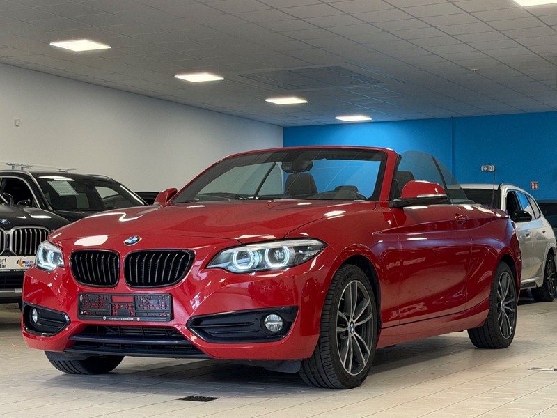 BMW 218 d Cabrio Sport Line/Navi/KeyLes/FernLAss/AHK — photo 6