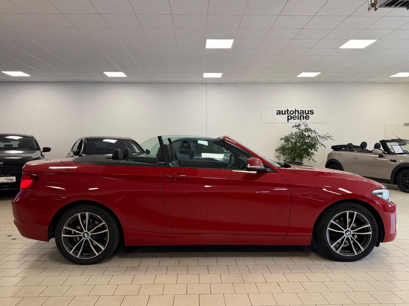 BMW 218 d Cabrio Sport Line/Navi/KeyLes/FernLAss/AHK — photo 11