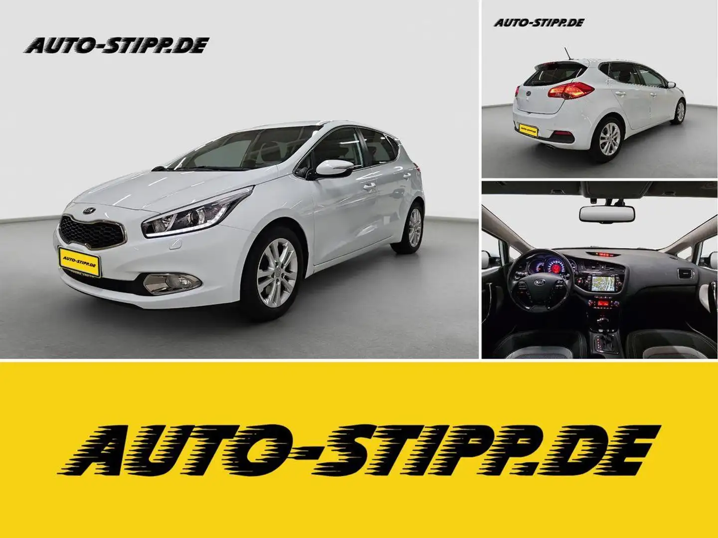 Kia Ceed / cee'd 1.6 Spirit NAVI TEMP RFK KEYLESS SITZH PDC Blanc - 1