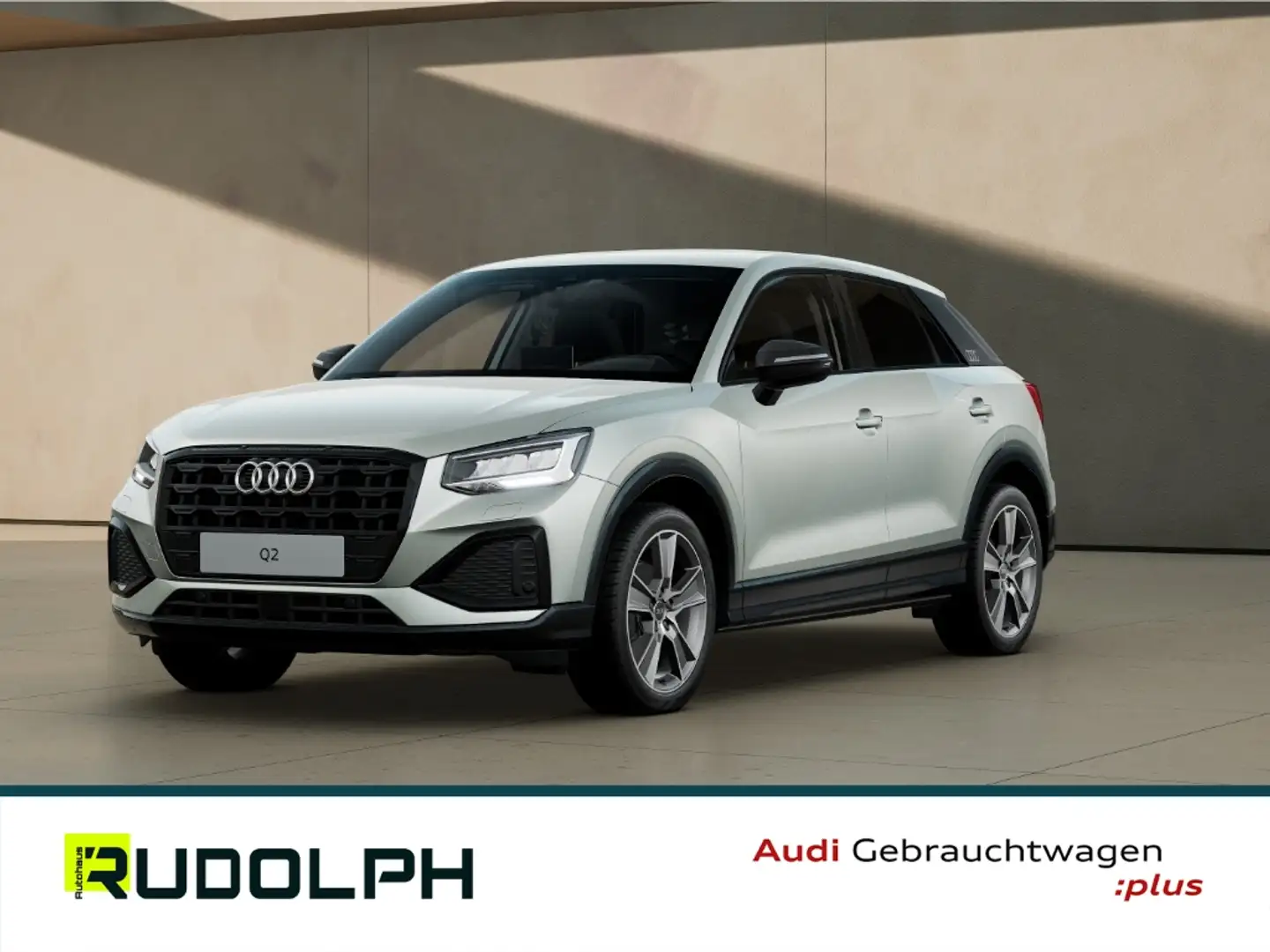 Audi Q2 advanced 35 TFSI ACC LED Navi AHK Rückfahrkam. Silber - 1