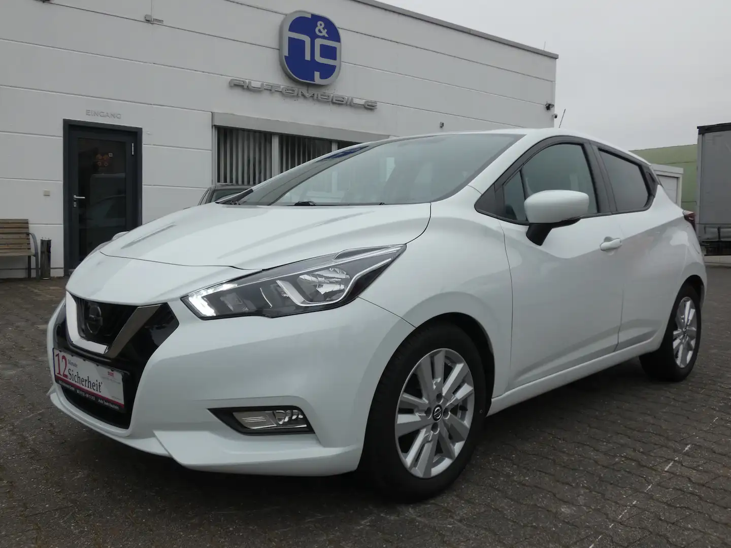 Nissan Micra 1,0 N-Way *KLIMA*ALU*KAMERA* Weiß - 1