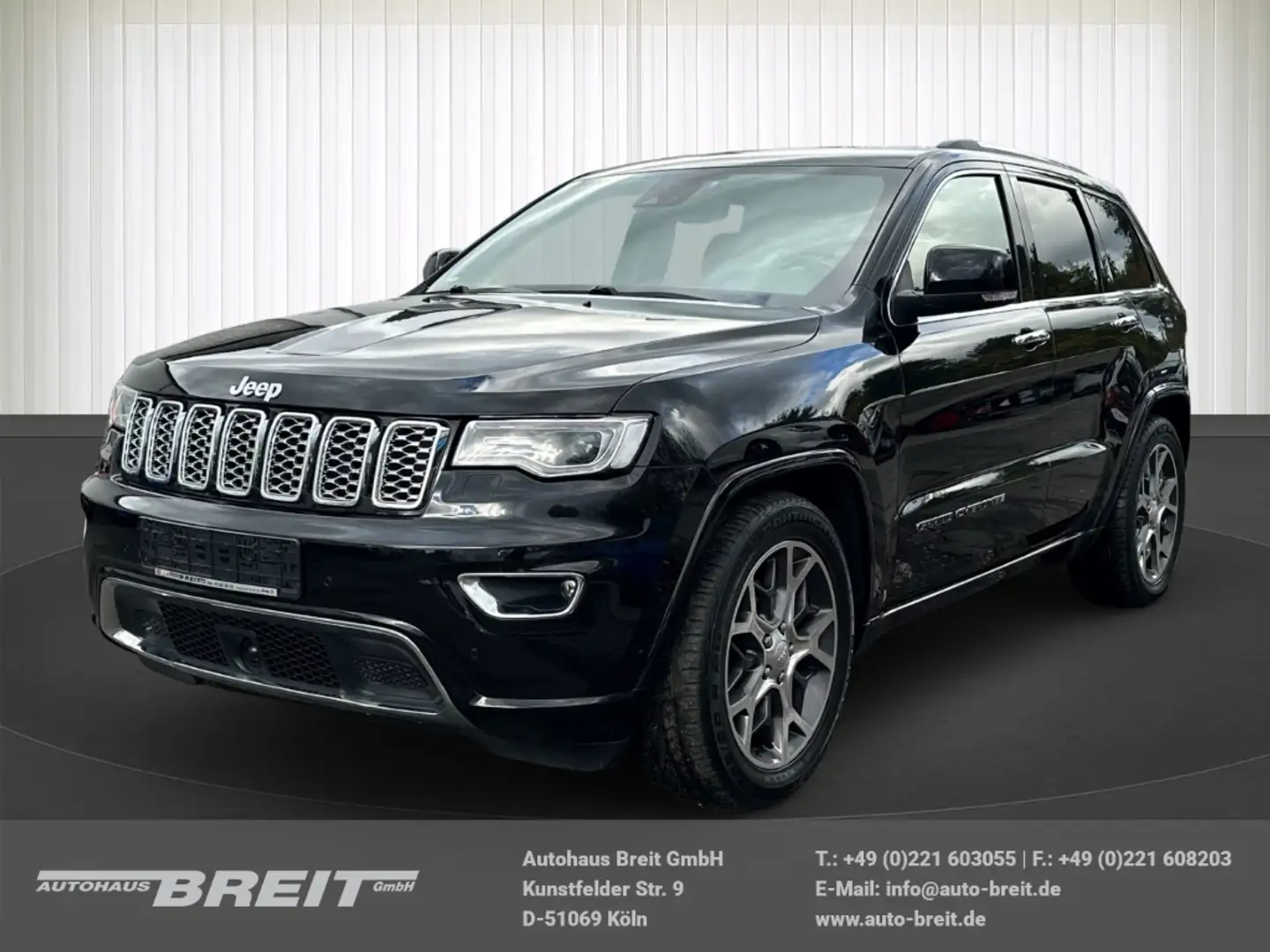 Jeep Grand Cherokee 3.0 CRD Overland 4x4 abnehmb. AHK Schwarz - 1