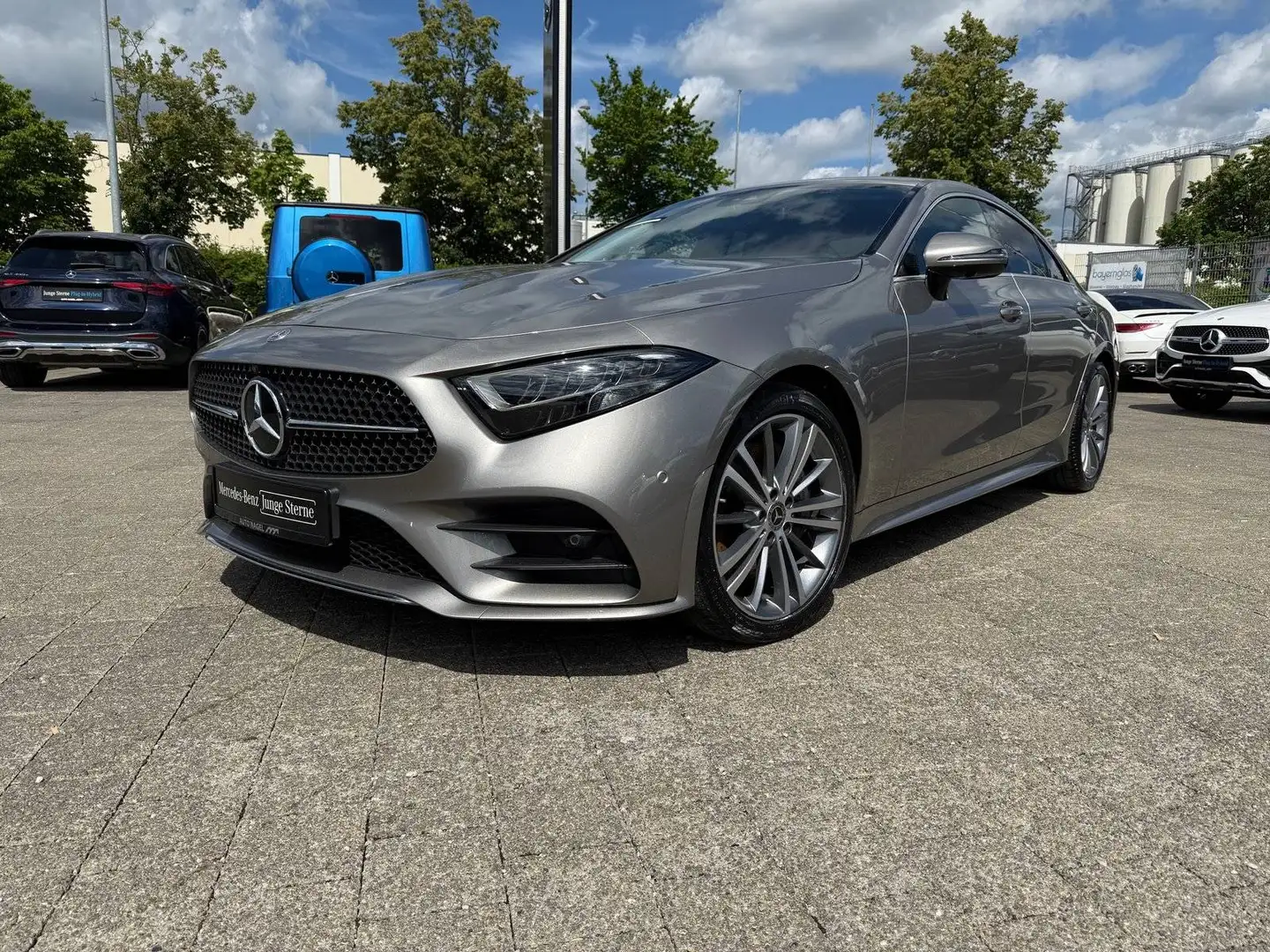 Mercedes-Benz CLS 450 4M Avantgarde*StandHz*AirBody*360*Carpla Silber - 2