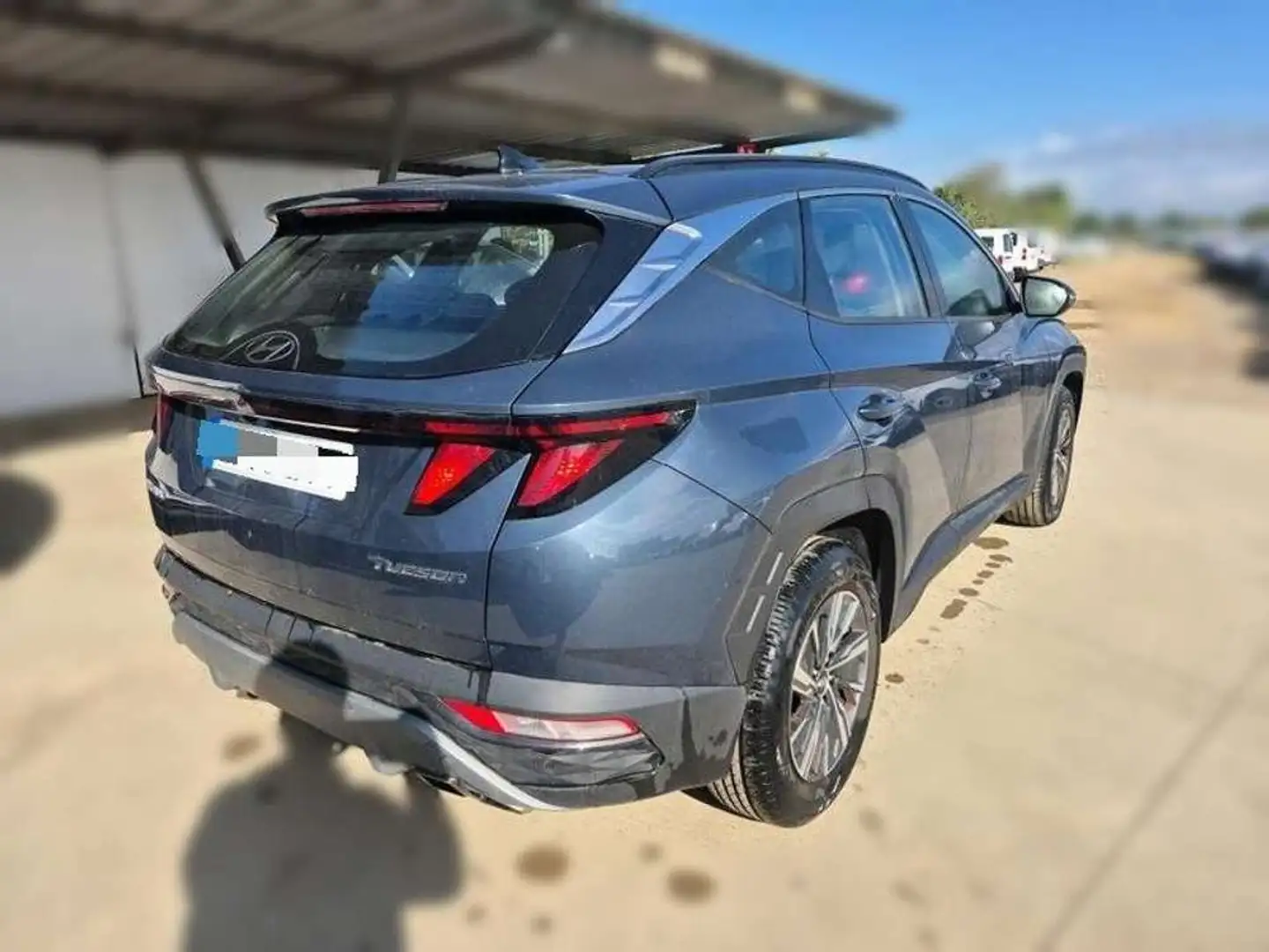 Hyundai TUCSON 1.6 CRDI Maxx 4x2 Gris - 2