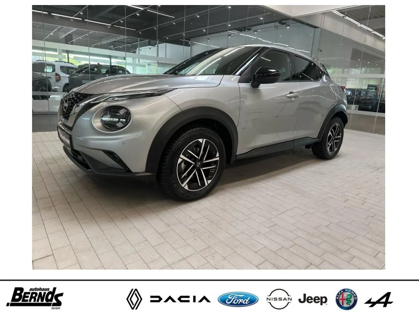 Nissan Juke 1.0 DIG-T N-Connecta KLIMAAUTOM. SITZHZG. ISO-FIX Argent - 1