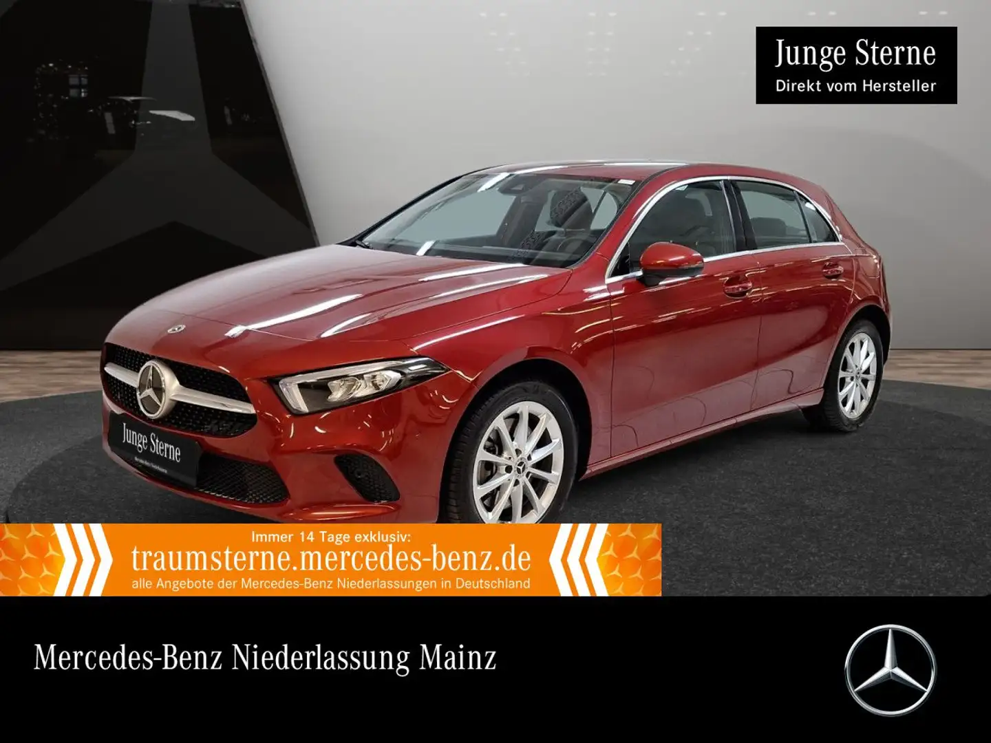 Mercedes-Benz A 250 e PROGRESSIVE+LED+KAMERA+TOTW Rot - 1