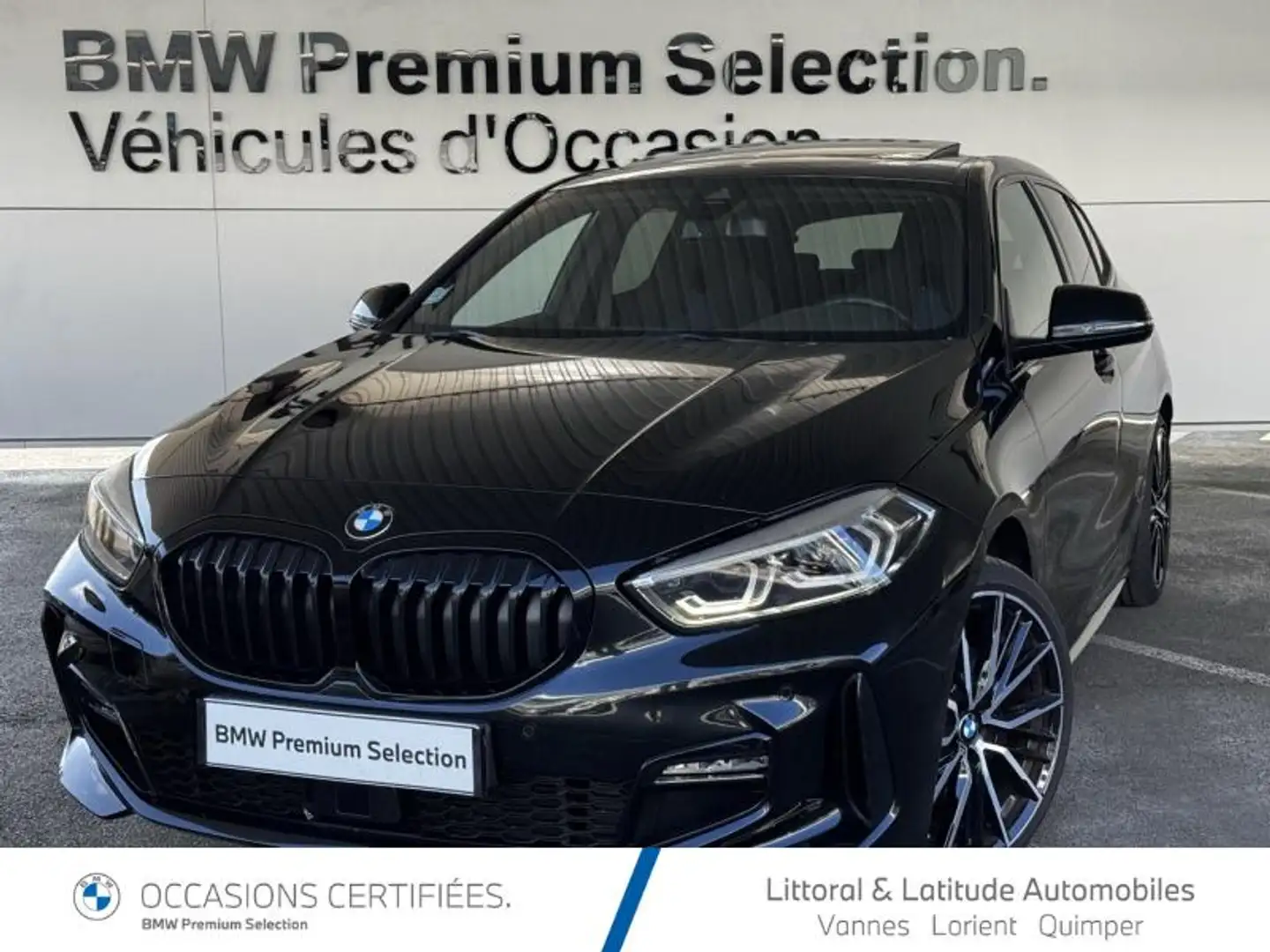 BMW 118 118iA 136ch M Sport DKG7 Noir - 1