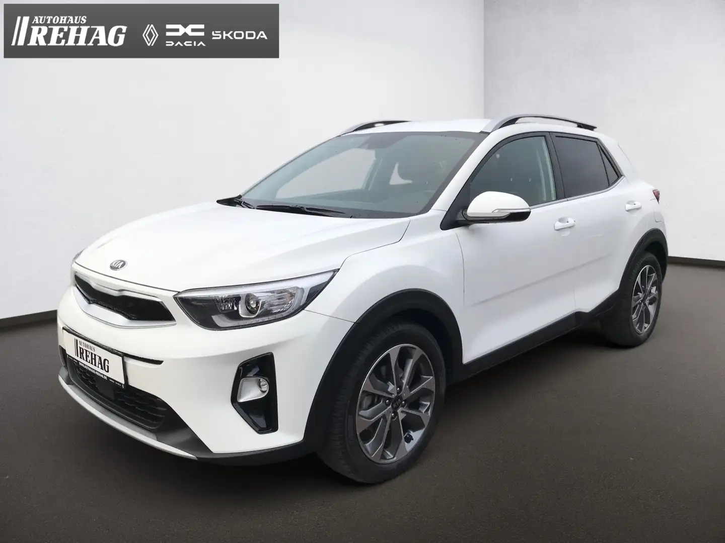 Kia Stonic 1,0 T-DGI Spirit DCT *KLIMA*PDC* Weiß - 2