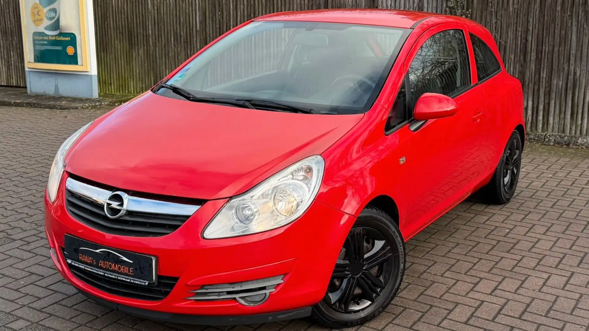 Opel Corsa D Edition Rot - 1