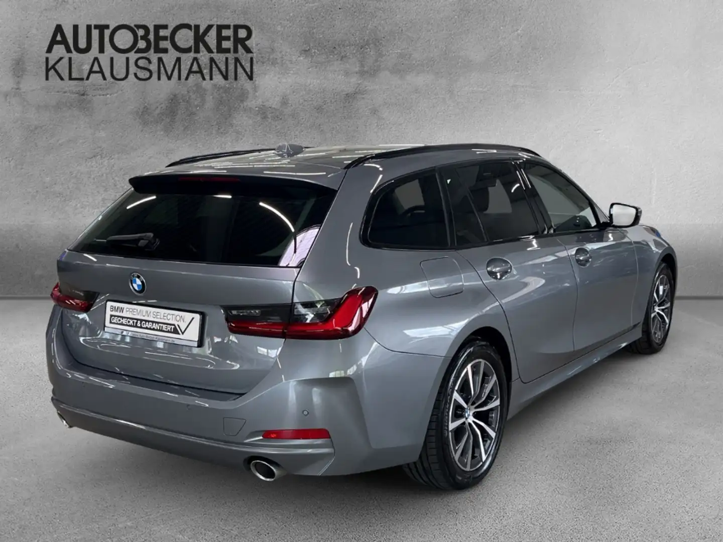 BMW 318 d TOURING AUTOMATIK LC PROF NAVI LED SPORTSITZE PD Gris - 2