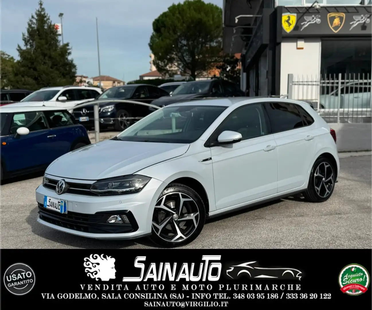 Volkswagen Polo Volkswagen Polo 1.6 TDI 95 CV 5p. RLINE Blanc - 1