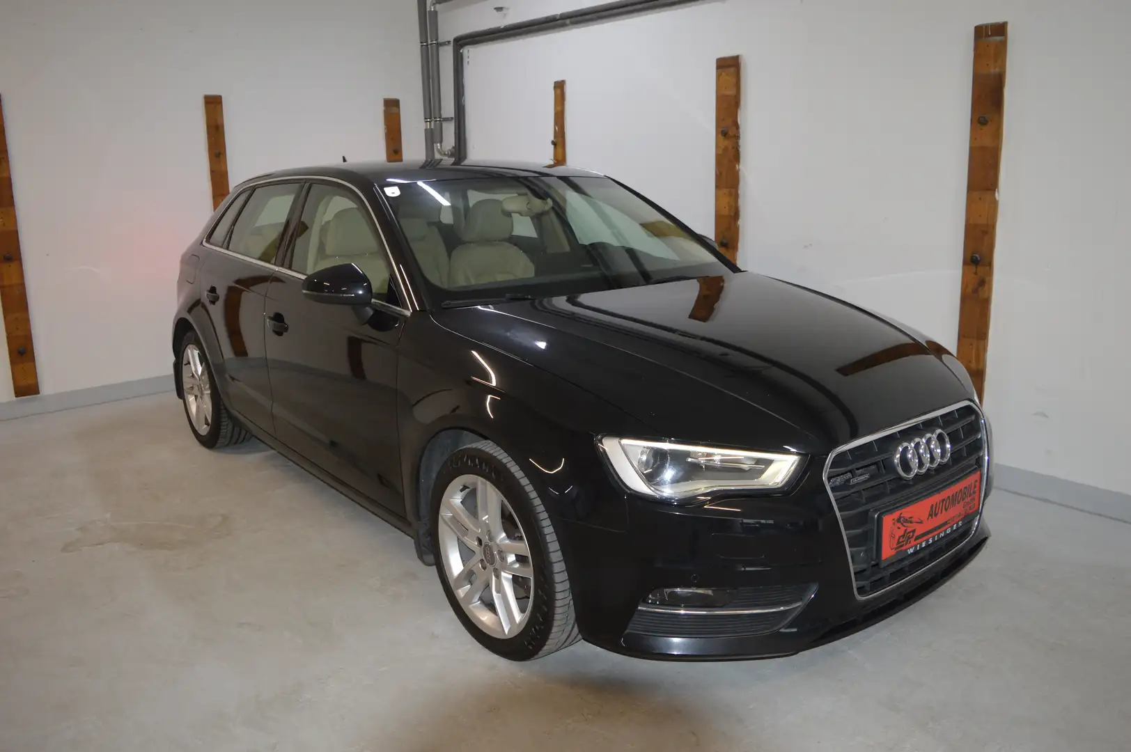 Audi A3 **1. Besitz**Leder**Xenon**neues Pickerl** Noir - 1