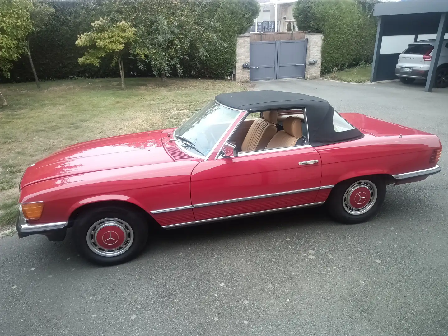 Mercedes-Benz SL 380 Mercedes 380sl cabriolet R107 Piros - 1