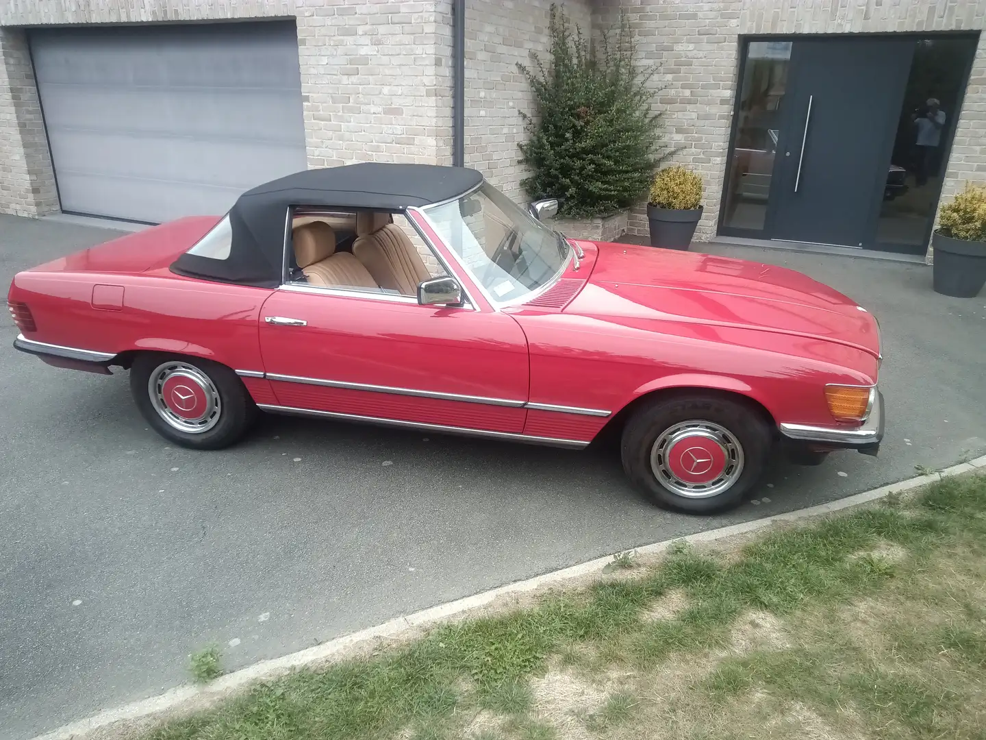 Mercedes-Benz SL 380 Mercedes 380sl cabriolet R107 Piros - 2