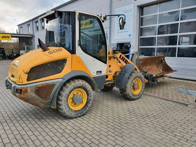 Imagine Alții Liebherr 506 C, Radlader, MY2014, Paletten Gabel