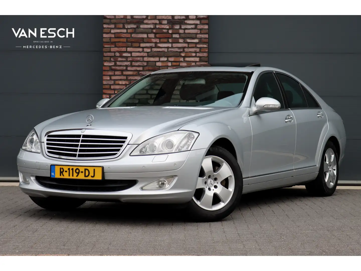 Mercedes-Benz S 350 Aut7 | Youngtimer | Schuifdak | Trekhaak | Stoelve Argent - 1