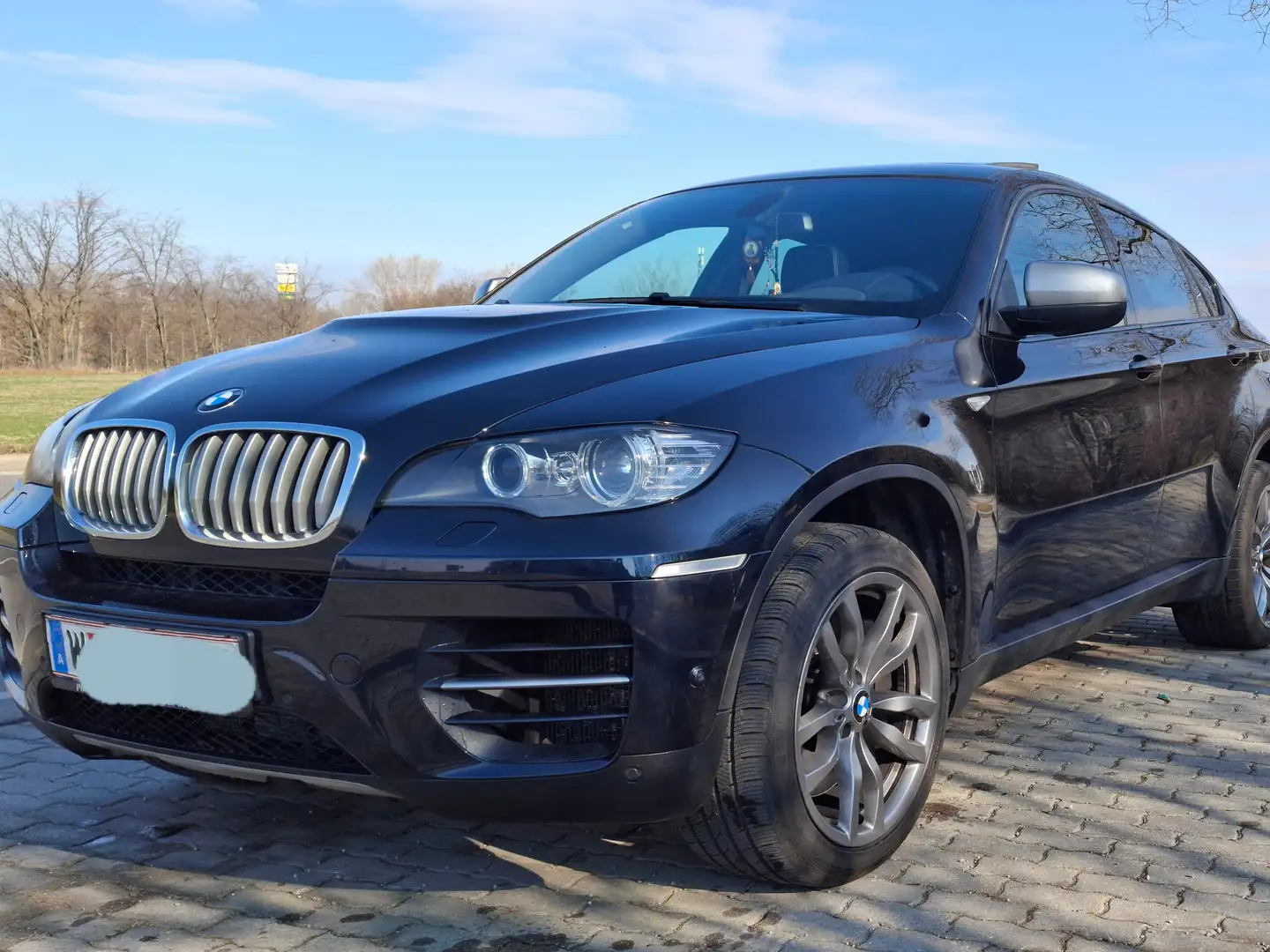 BMW X6 X6 M50d Aut. Blau - 2