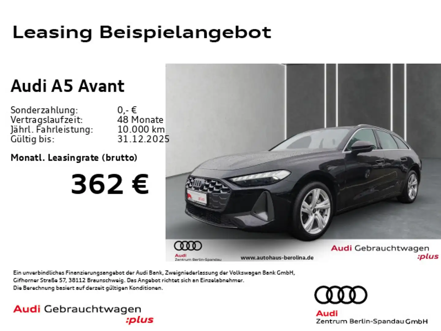 Audi A5 TFSI S tronic* NAV+*ACC*LED+*R-CAM*SHZ* Schwarz - 1
