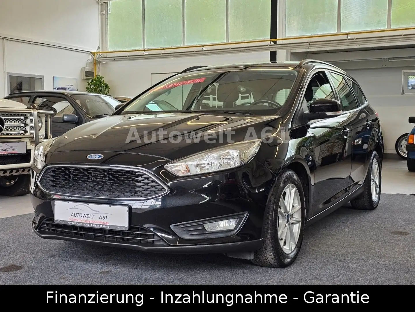 Ford Focus Turnier Business NAVI+SHZ+MY2016+GARANTIE Schwarz - 1