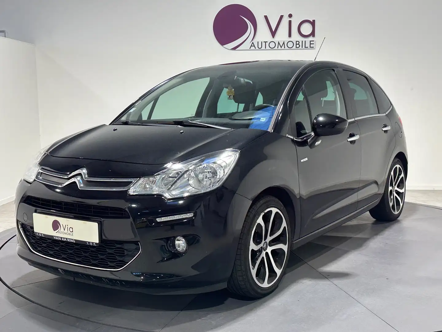 Citroen C3 e-HDi 115 Airdream Exclusive, Camera, Cuir Noir - 1