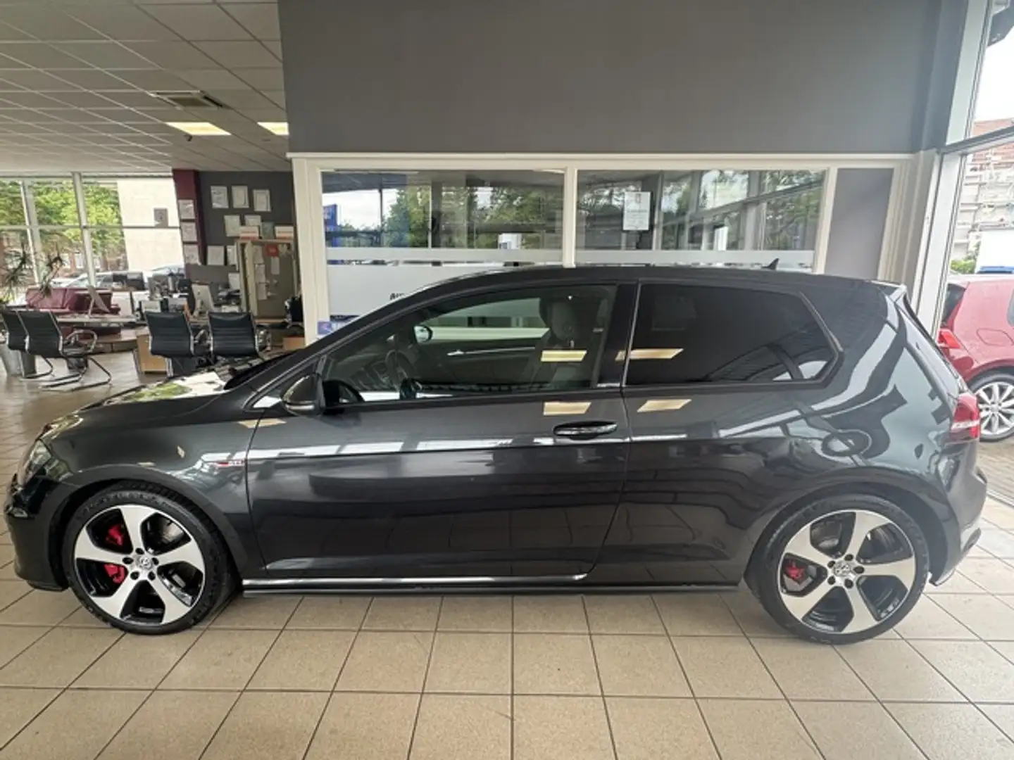 Volkswagen Golf GTI VII 1.Hand Leder Navi LED VW-Scheckheft Gris - 2