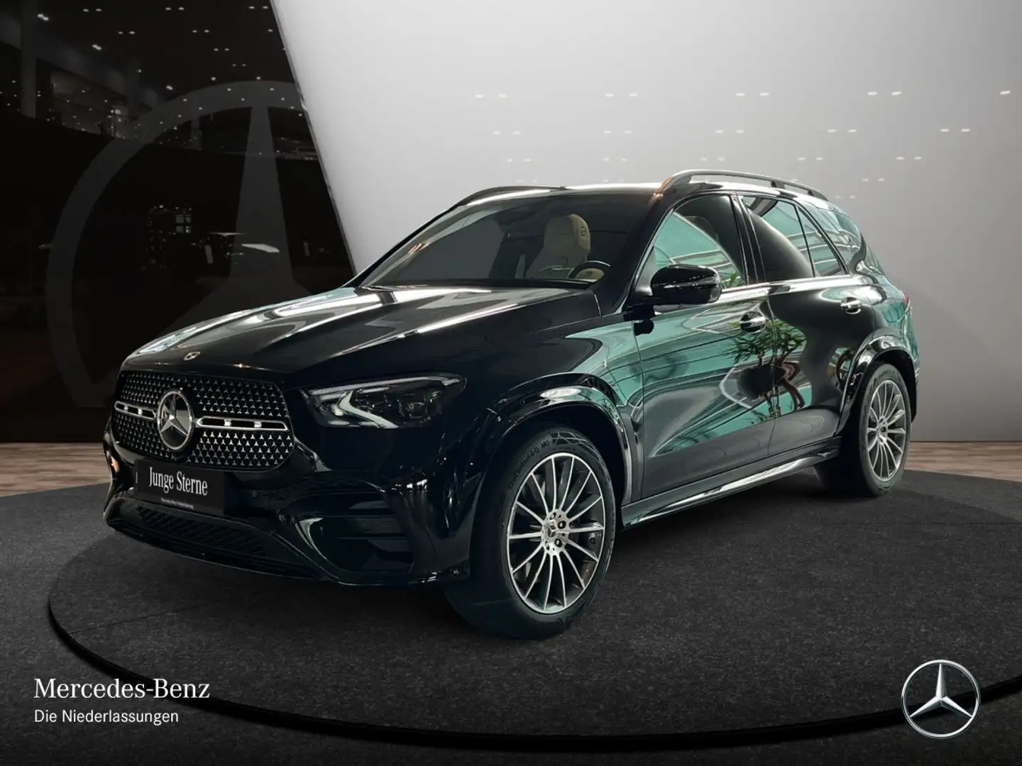 Mercedes-Benz GLE 350 de 4M AMG+NIGHT+PANO+360+AHK+MULTIBEAM+21" Schwarz - 2